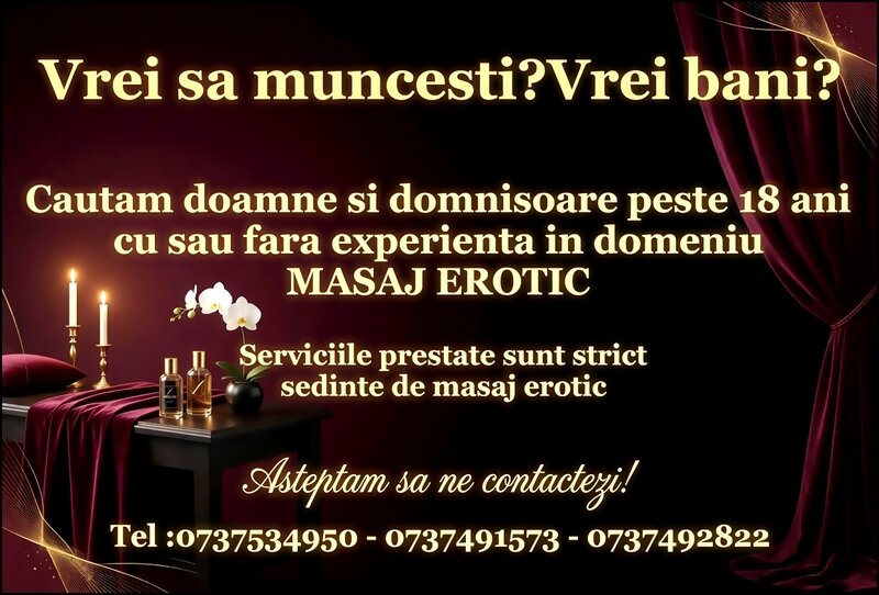 Job salon masaj relaxare & tantric.